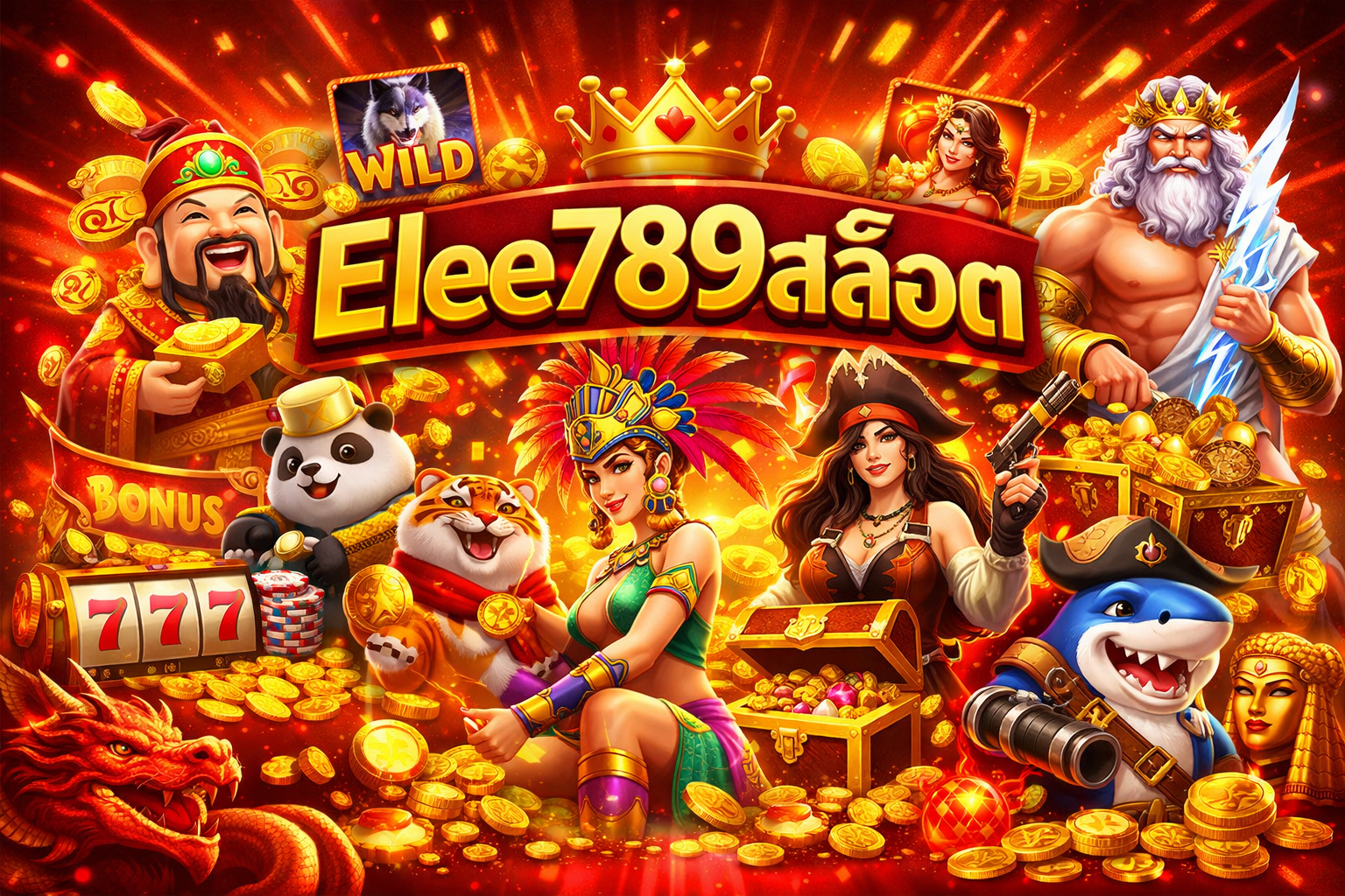 Elee789สล็อต เว็บตรงสายปั่น เล่นง่าย แตกจริง ตอบโจทย์คนยุคใหม่